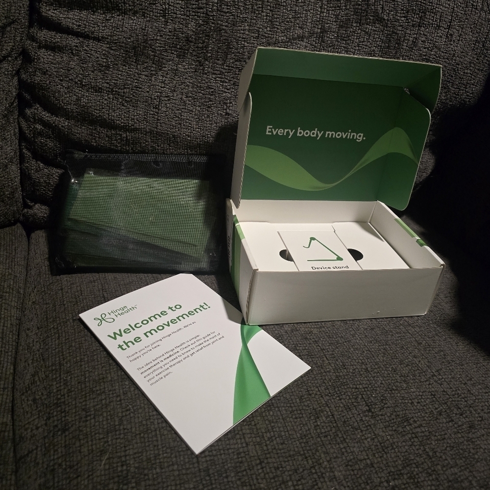 Hinge Health | Resistance Bands & Device Stand Fitness Kit